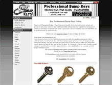 Tablet Screenshot of probumpkeys.com